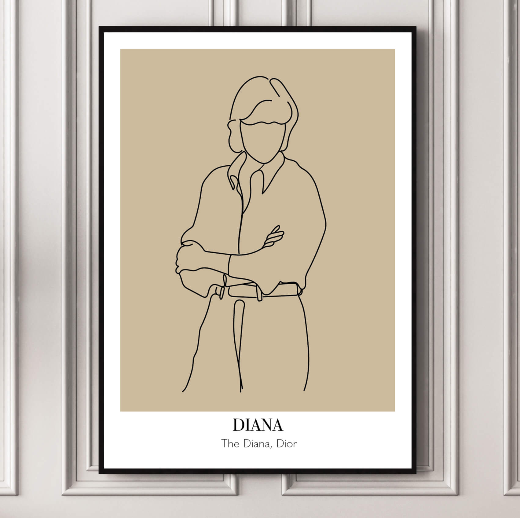 LINE ART: ICONIC SERIES - DIANA - Velverie